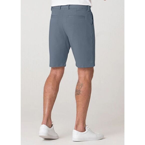 NWT Swet Tailor The EveryDay Chino Short In French Grey Size Men’s 31 - Picture 3 of 6